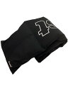 【中古】F.C.R.B.(F.C.Real Bristol)◆マフラー/ポリエステル/BLK/プリント/メンズ/FCRB-192087【服飾雑貨他】