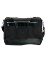 【中古】Paul Smith◆ポールスミス/2WAY/ビジネスバッグ/レザー切替/ヘリンボーン/ブリーフケース/ナイロン/グレー【バッグ】
