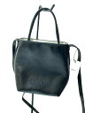 【中古】Chloe◆ショルダーバッグ/レザー/BLK【バッグ】