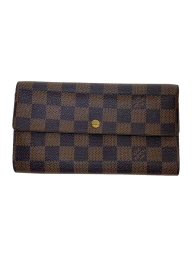【中古】LOUIS VUITTON◆ポシェット・ポルト・モネ・カルト・クレディ_ダミエ・エベヌ_BRW/PVC/BRW/メンズ【服飾雑貨他】 【中古】LOUIS VUITTON◆ポシェット・ポルト・モネ・カルト・クレディ_ダミエ・エベヌ_BRW/PVC/BRW/メンズ【服飾雑貨他】