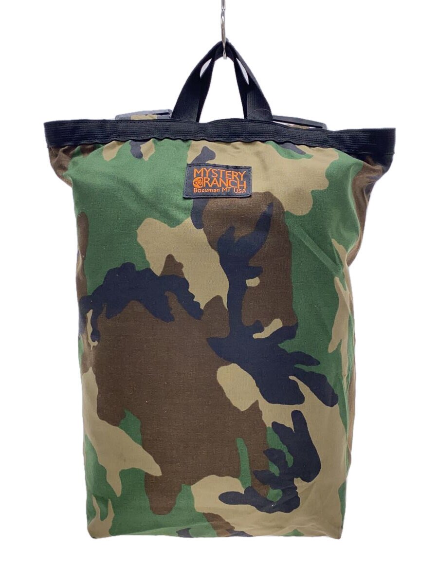 【中古】MYSTERY RANCH◆BOOTY BAG/リュック/ナイロン/KHK/カモフラ【バッグ】