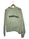 【中古】ESSENTIALS◆パーカー/M/コットン/WHT/無地【メンズウェア】(4)
