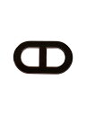 【中古】HERMES◆ブローチ/シェーヌダンクル/エタン/ブローチ/アクセサリー/--/GRY/レディース【服飾雑貨他】