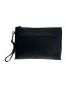 【中古】COACH◆セカンドバッグ/レザー/BLK/無地/H1880-F28614【バッグ】