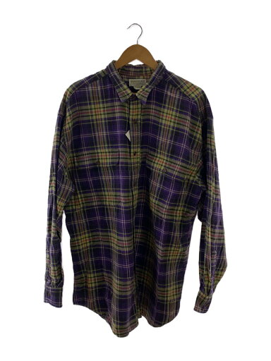 【中古】BANANA REPUBLIC◆80s/SAFARI TRAVEL CLOTHING CO/長袖シャツ/XL/コットン/PUP/チェック//【メンズウェア】 【中古】BANANA REPUBLIC◆80s/SAFARI TRAVEL CLOTHING CO/長袖シャツ/XL/コットン/PUP/チェック//【メンズウェア】