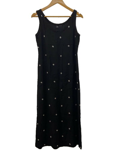【中古】Y’s◆ノースリーブワンピース/--/レーヨン/BLK/YQ-D08-204/※裾リペア痕有【レディースウェア】 【中古】Y’s◆ノースリーブワンピース/--/レーヨン/BLK/YQ-D08-204/※裾リペア痕有【レディースウェア】