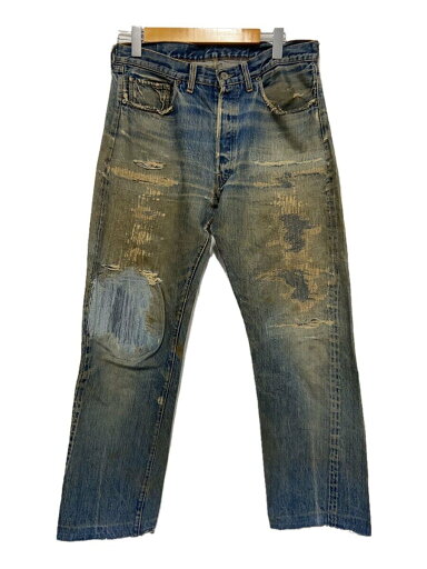 【中古】Levi’s◆60s/BIG E/リペア多数/ボトム/33/デニム/IDG/【メンズウェア】 【中古】Levi’s◆60s/BIG E/リペア多数/ボトム/33/デニム/IDG/【メンズウェア】
