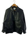 【中古】FREAK’S STORE◆フェイクレザーブルゾン/M/フェイクレザー/BLK/無地/1053248900592【メンズウェア】(4)