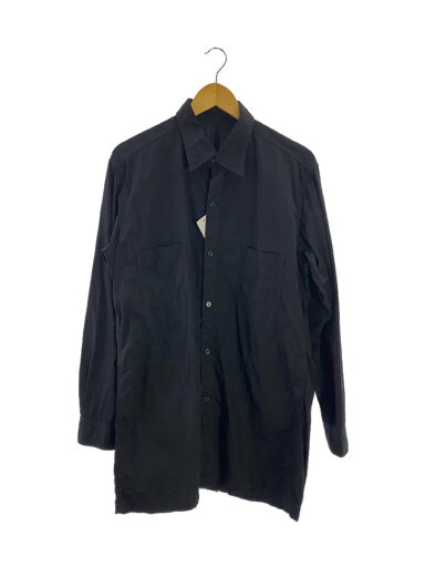 【中古】yohji yamamoto POUR HOMME◆18AW/長袖シャツ/後開き/3/コットン/BLK/HV-B08-001//【メンズウェア】 【中古】yohji yamamoto POUR HOMME◆18AW/長袖シャツ/後開き/3/コットン/BLK/HV-B08-001//【メンズウェア】