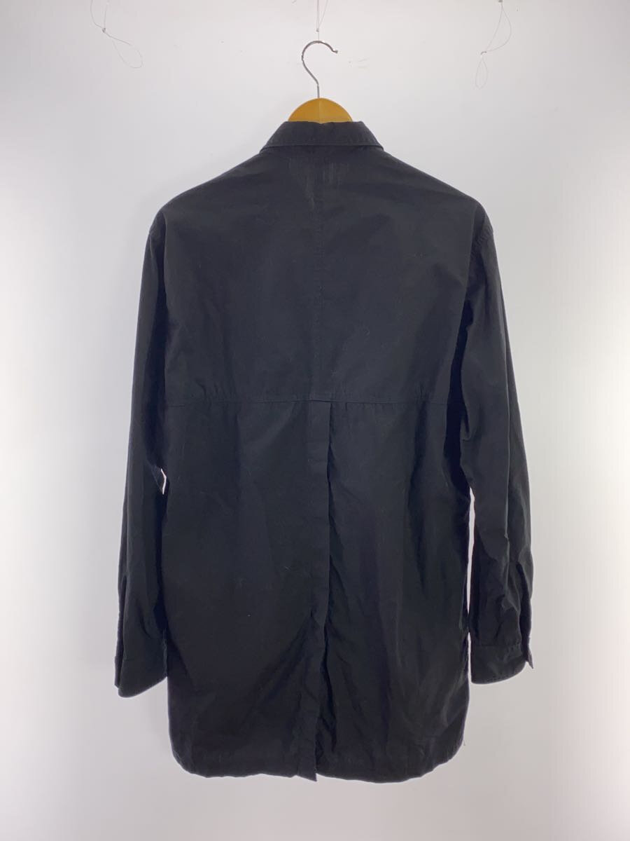 【中古】yohji yamamoto POUR HOMME◆18AW/長袖シャツ/後開き/3/コットン/BLK/HV-B08-001//【メンズウェア】