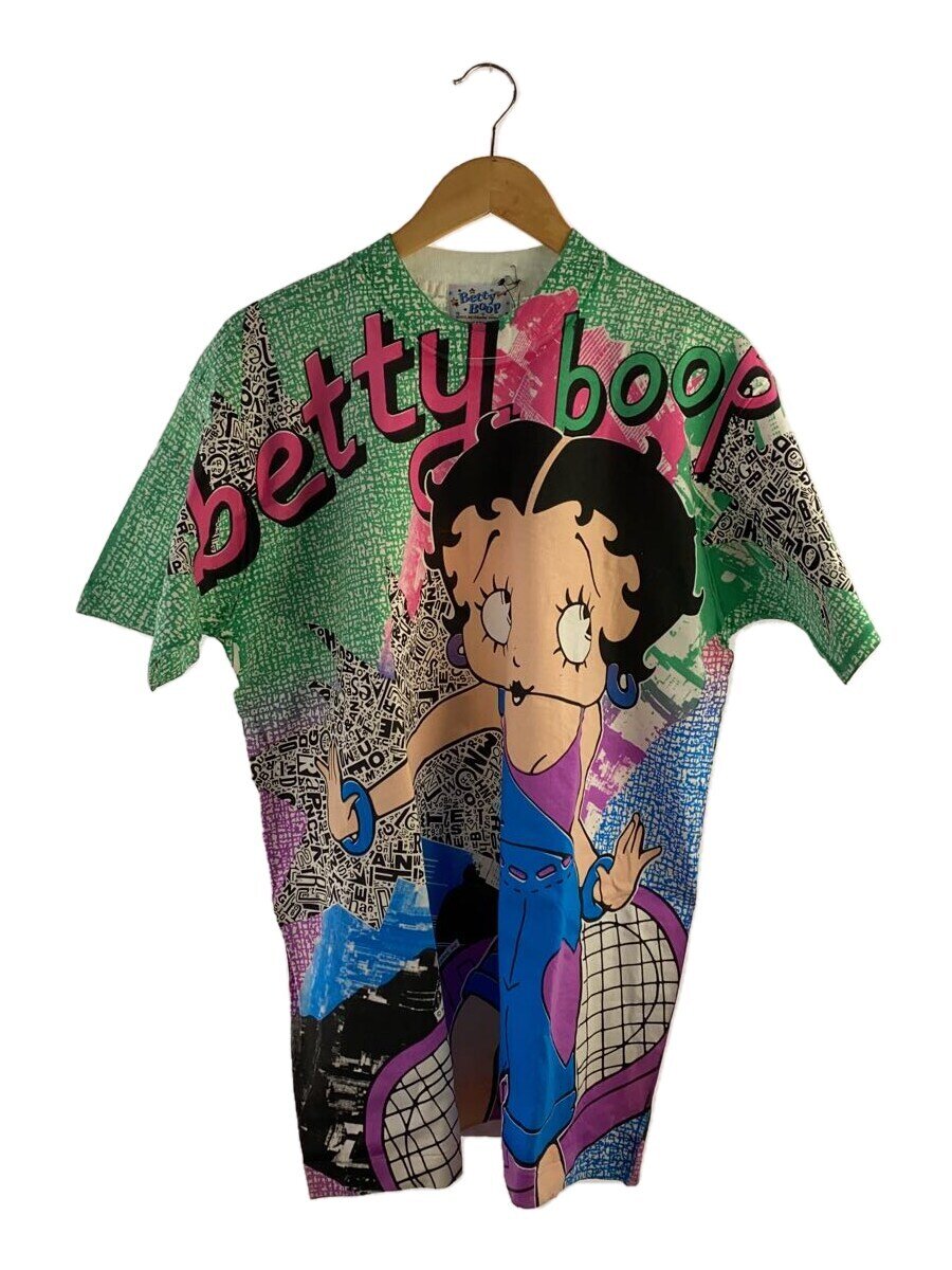 【中古】FRUIT OF THE LOOM◆Tシャツ/L/コットン/BETTY BOOP/USA製【レディースウェア】