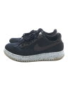 【中古】NIKE◆AIR FORCE 1 CRATER FLYKNIT_エアフォース1 クレーター フライニット/28cm/BLK【シューズ】