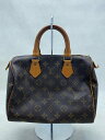 【中古】LOUIS VUITTON◆2)スピーディ25_モノグラム・キャンバス_BRW/PVC/BRW【バッグ】