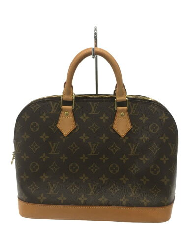 【中古】LOUIS VUITTON◆アルマPM_モノグラム_BRW/PVC/BRW/M53152/レザー持ち手ヒビワレ有//【バッグ】 【中古】LOUIS VUITTON◆アルマPM_モノグラム_BRW/PVC/BRW/M53152/レザー持ち手ヒビワレ有//【バッグ】