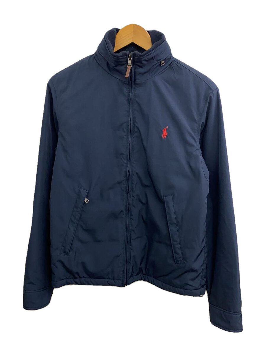 【中古】POLO RALPH LAUREN◆ジャケット/XS/ポリエステル/NVY【メンズウェア】