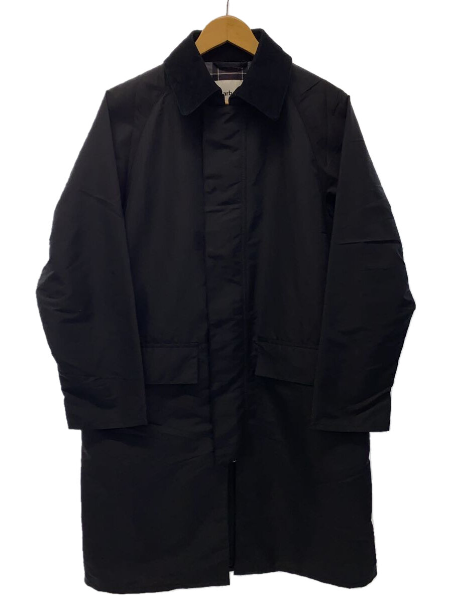 【中古】Barbour◆コート/36/ポリエステル/BLK/2001184【メンズウェア】
