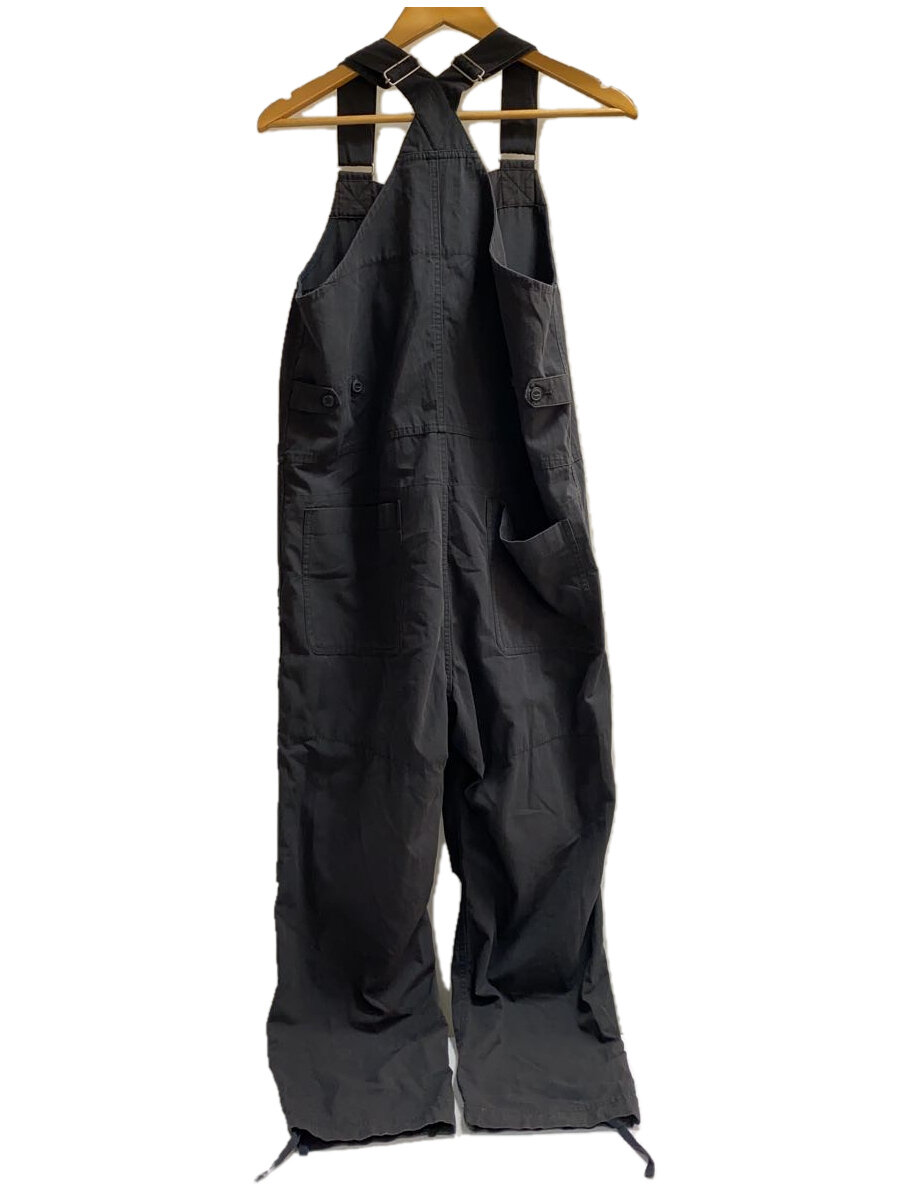 【中古】snow peak◆20SS/TAKIBI LIGHTS RIPSTOP OVERALLS/S/コットン/BLK【メンズウェア】
