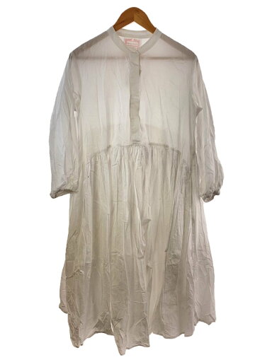 【中古】BEARDSLEY(BEARDSLEY GALLARDAGALANTE)◆長袖ワンピース/O/コットン/WHT/無地/BEZ1022209A0007//【レディースウェア】 【中古】BEARDSLEY(BEARDSLEY GALLARDAGALANTE)◆長袖ワンピース/O/コットン/WHT/無地/BEZ1022209A0007//【レディースウェア】