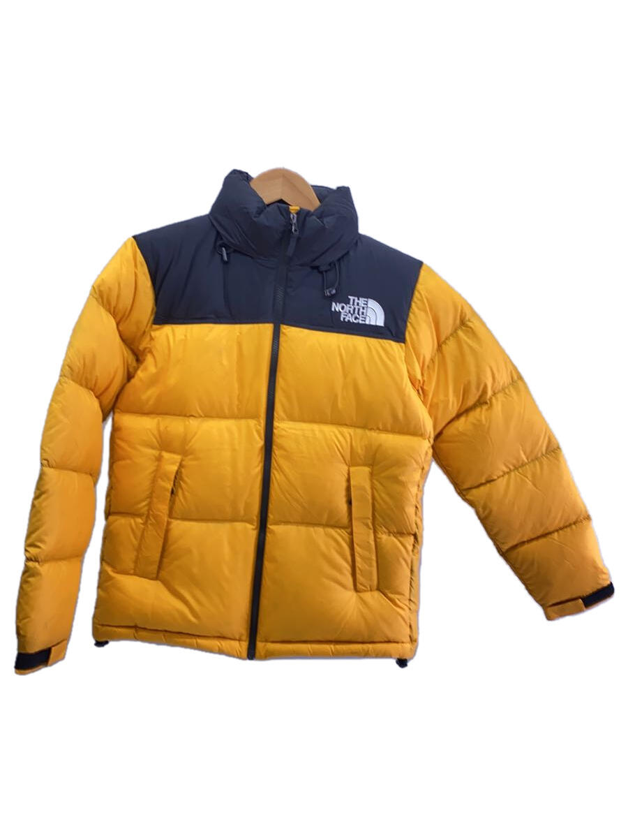 THE NORTH FACE◆Nuptse Jacket/90sヘリテージモデル/ダウンジャケット/S/ナイロン/YLW/ND91841