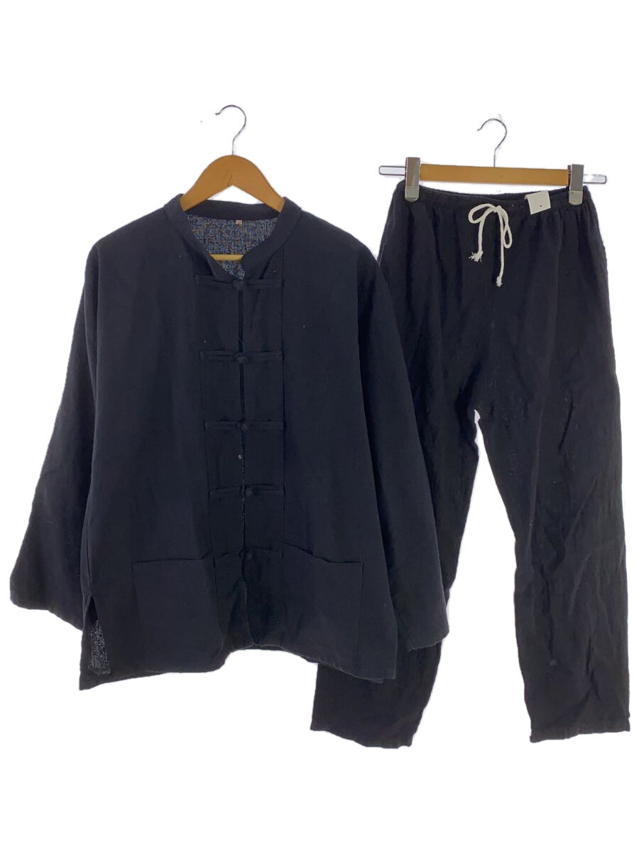 【中古】セットアップ/--/コットン/BLK//【メンズウェア】