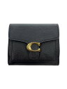 【中古】COACH◆2つ折り財布/レザー/ブラック/無地/レディース/76527【服飾雑貨他】(4)