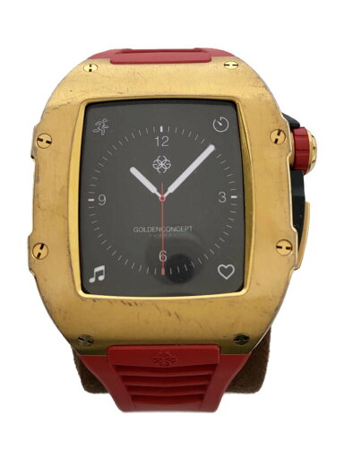 【中古】GOLDEN CONCEPT◆Applewatchケース/腕時計/--/ラバー/BLK/ーー//【服飾雑貨他】 【中古】GOLDEN CONCEPT◆Applewatchケース/腕時計/--/ラバー/BLK/ーー//【服飾雑貨他】