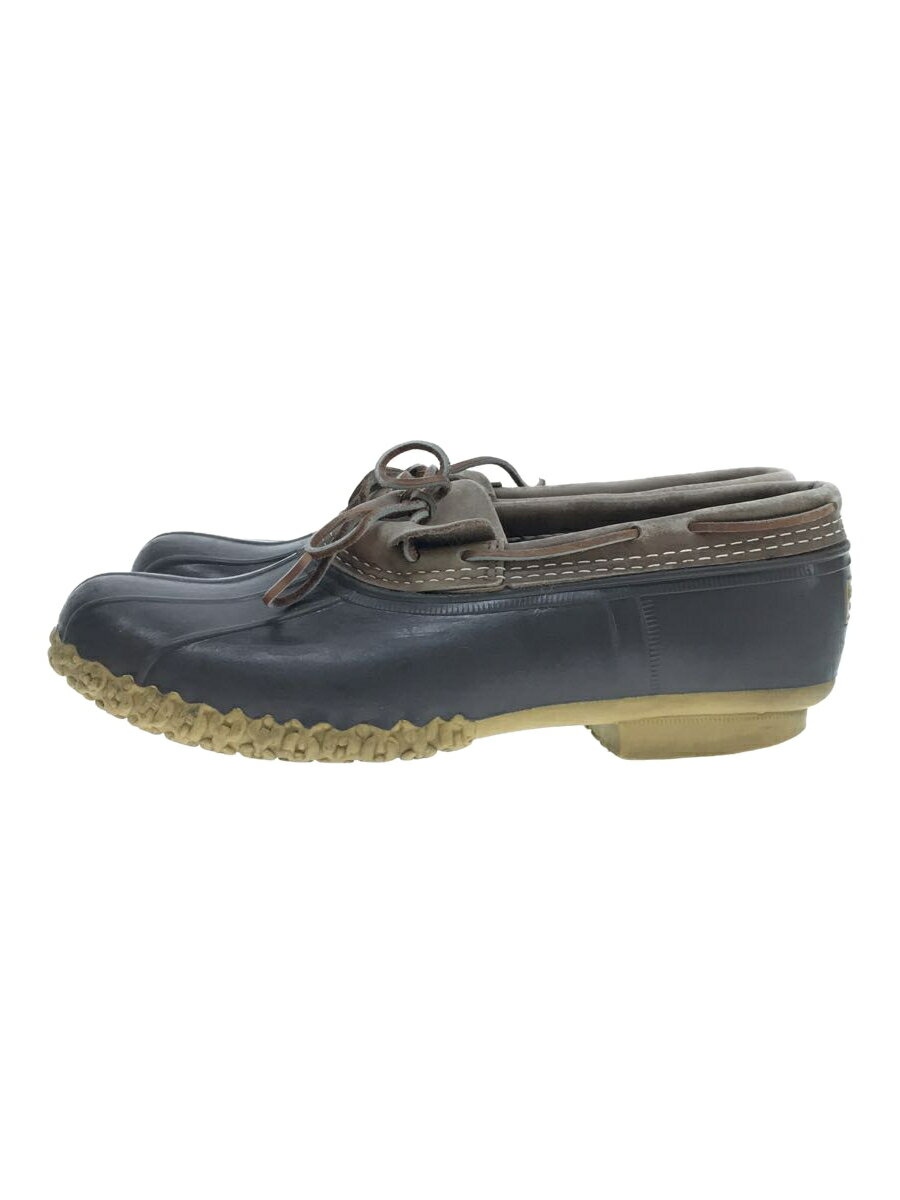 【中古】L.L.Bean◆ラバーモカシン/レインブーツ/--/BRW【シューズ】