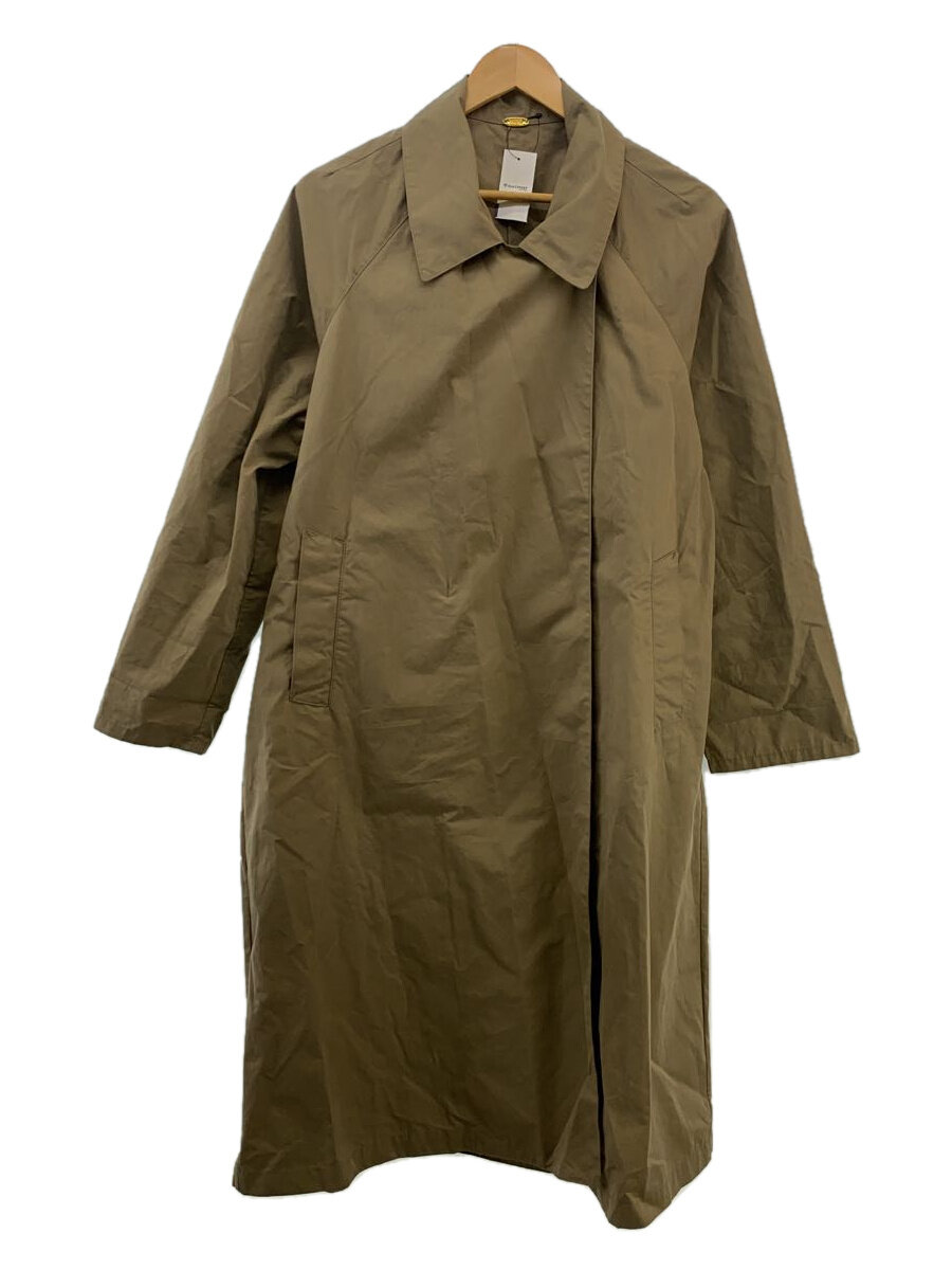 【中古】MUSE de Deuxieme Classe◆24AW/HIGH POP TRENCH COAT/トレンチコート/F/コットン/KHK/24020500405030【レディースウェア】