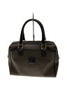 【中古】CELINE◆ボストンバッグ/レザー/BLK/総柄【バッグ】(4)