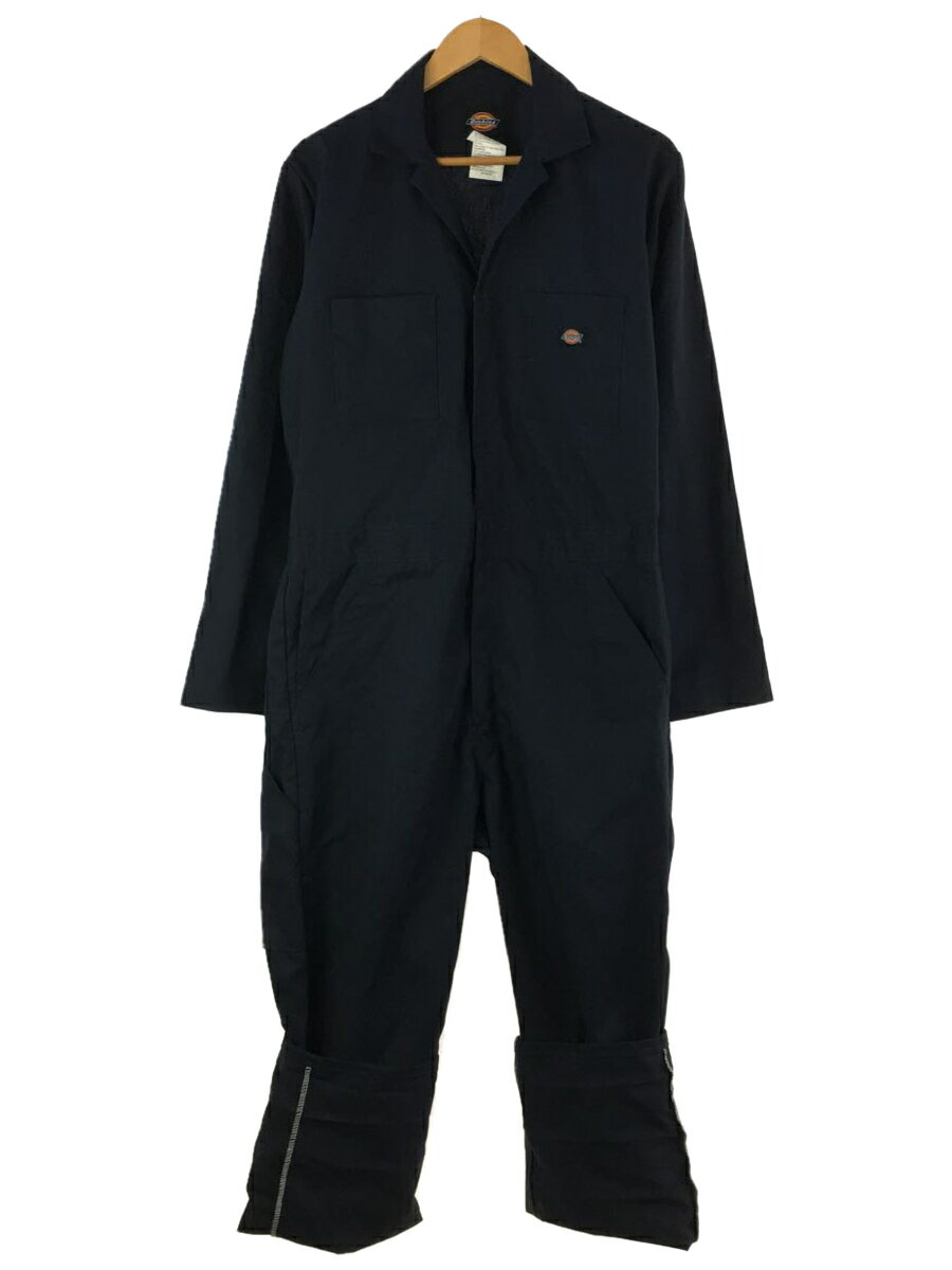 【中古】DICKIES◆オールインワン/ポリエステル/NVY【メンズウェア】