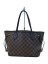 【中古】LOUIS VUITTON◆2)ネヴァーフルPM_ダミエ・エベヌ_BRW/PVC/BRW【バッグ】(4)