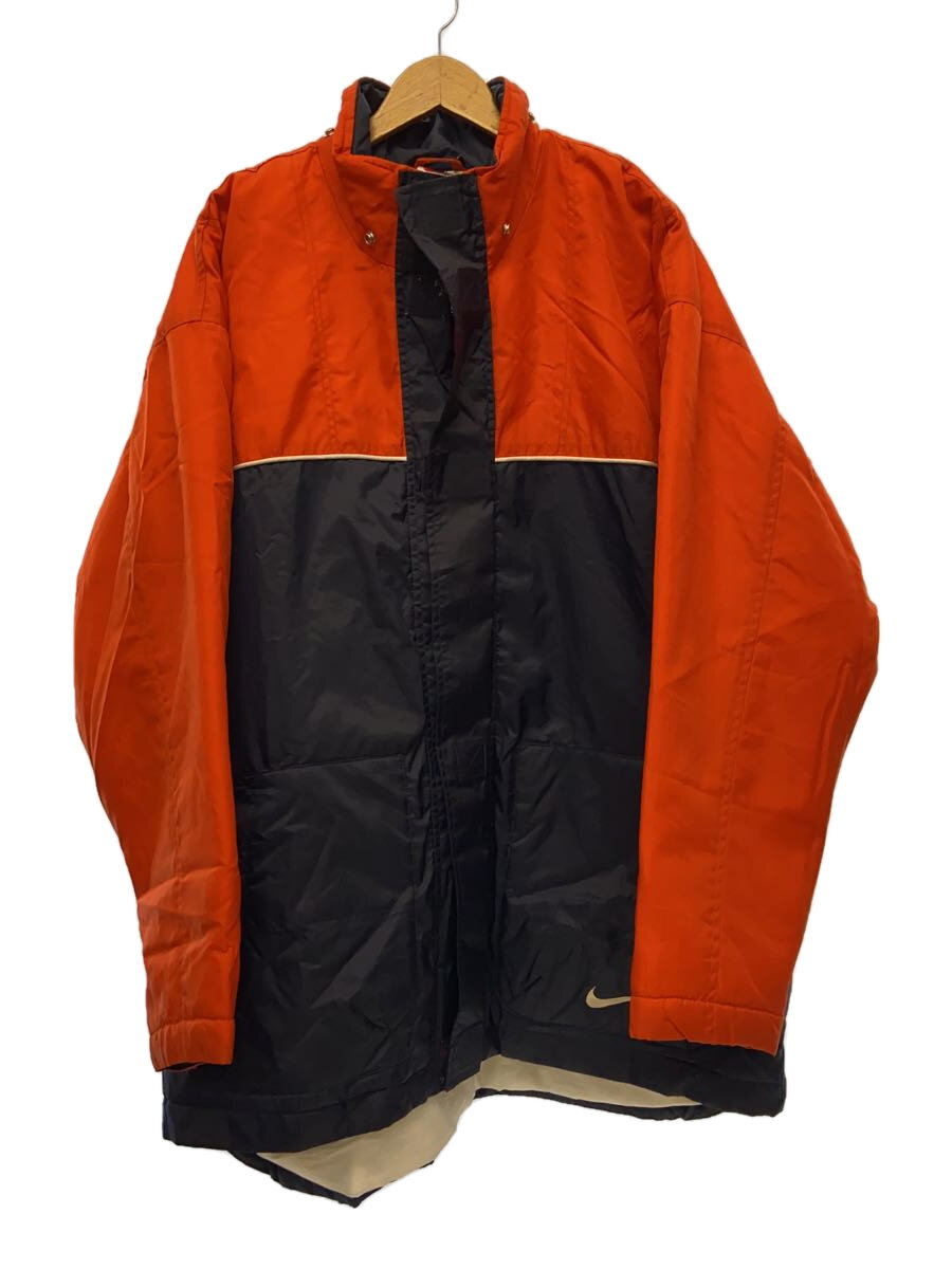【中古】NIKE◆ジャケット/XL/ポリエステル/ORN【メンズウェア】