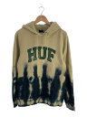 【中古】HUF◆パーカー/M/コットン/BRW【メンズウェア】