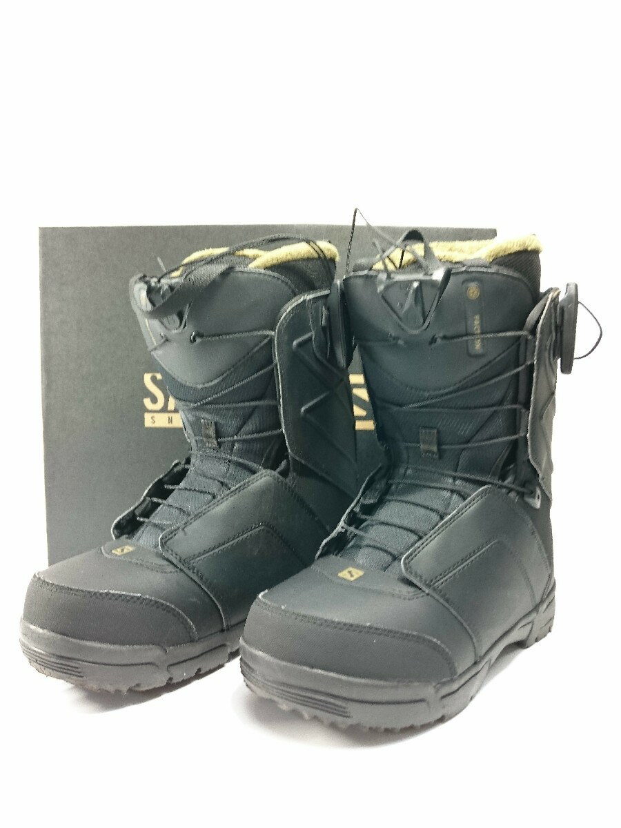 【中古】salomon◆salomon/スノーボードブーツ/25cm/--/BLK/402150/FACTION/スキー/スノーボード【スポーツ】