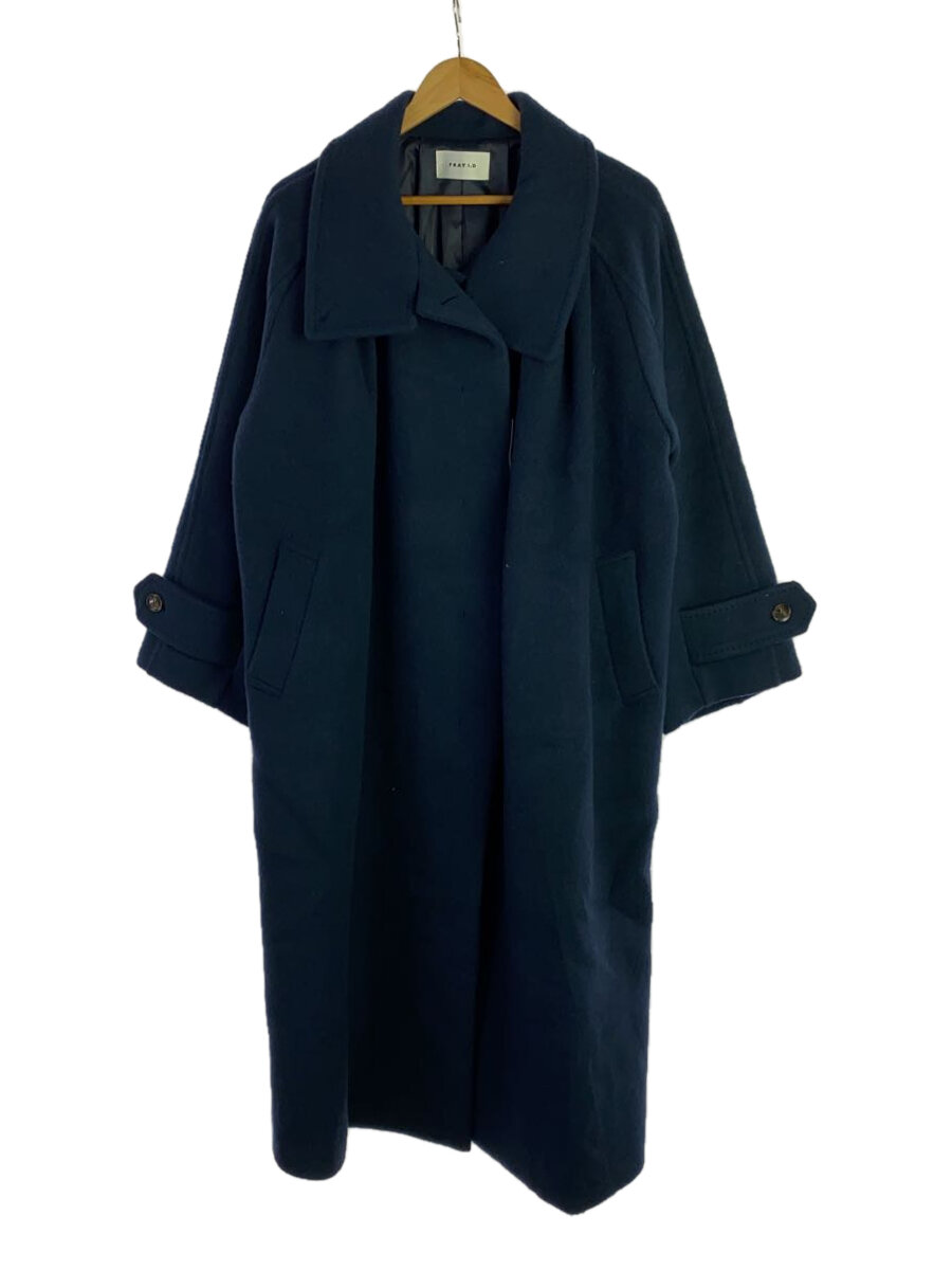 【中古】FRAY I.D◆コート/1/ウール/NVY/無地/fwfc235002【レディースウェア】