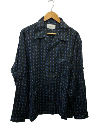 【中古】UNUSED◆23AW/×PLAYBOY CHECK SHIRT/オープンカラーシャツ/3/セルロース/総柄/US2380【メンズウェア】 【中古】UNUSED◆23AW/×PLAYBOY CHECK SHIRT/オープンカラーシャツ/3/セルロース/総柄/US2380【メンズウェア】