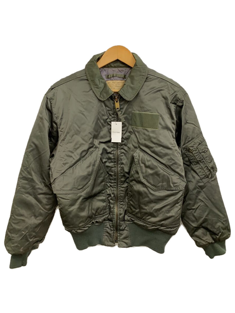 【中古】US.ARMY◆cwu-45/p/フライトジャケット/--/ポリエステル/KHK【メンズウェア】