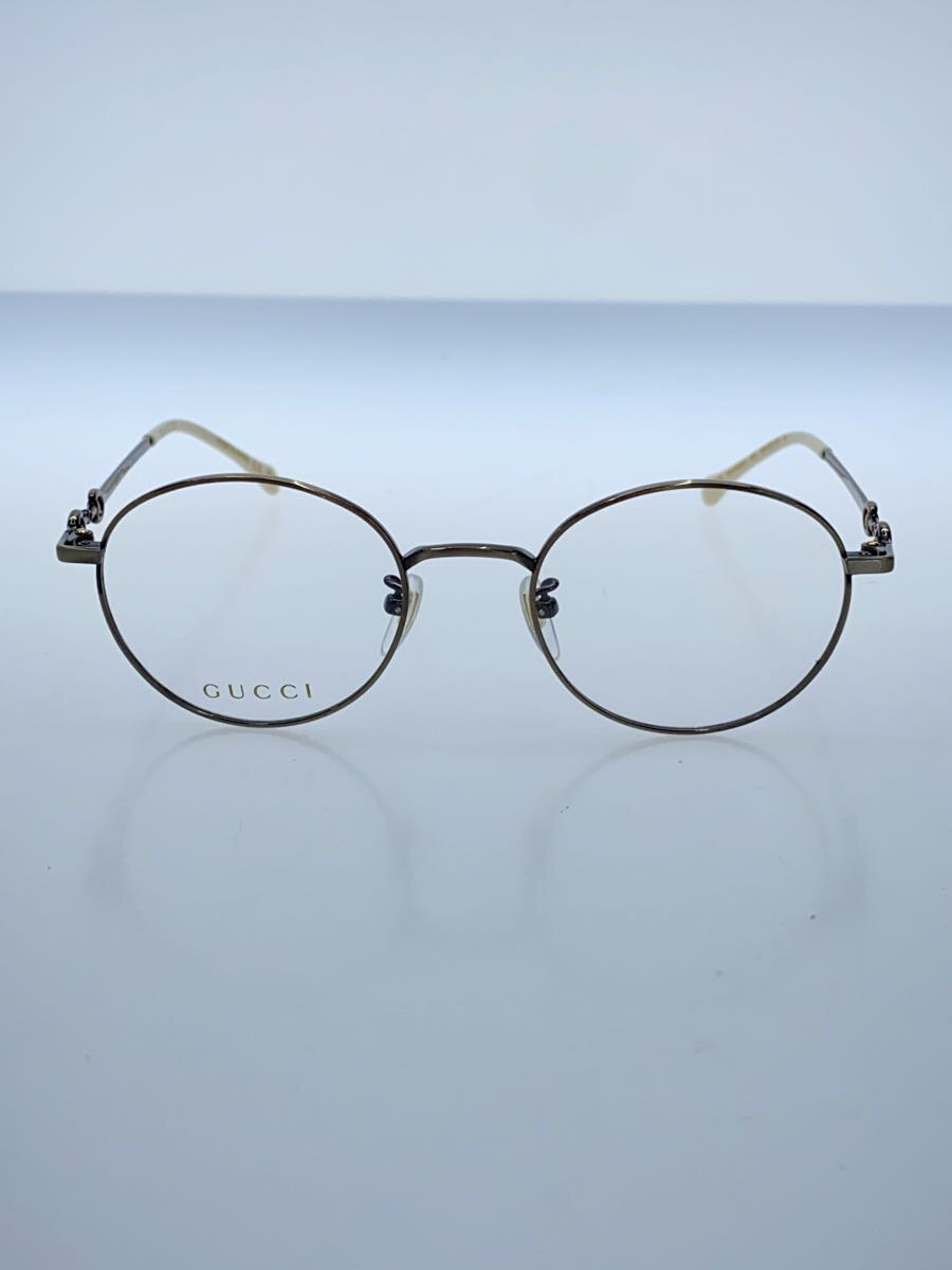 【中古】GUCCI◆メガネ/SLV/CLR/メンズ/GG1228OJ【服飾雑貨他】