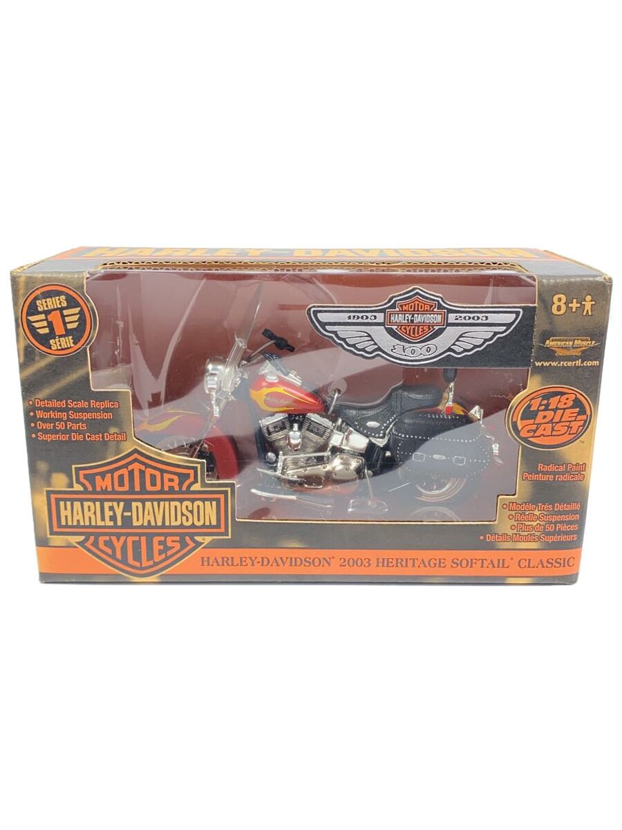 【中古】HARLEY DAVIDSON 2003 HERITAGE SOFTAIL CLASSIC/ミニカー/RED//【ホビー】