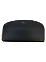 【中古】A.P.C.◆長財布/レザー/BLK/レディース【服飾雑貨他】