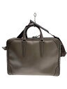 【中古】FUJITAKA◆ブリーフケース/レザー/GRY/無地//【バッグ】(4)