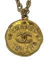 【中古】CHANEL◆ネックレス/--/GLD/トップ有/レディース【服飾雑貨他】