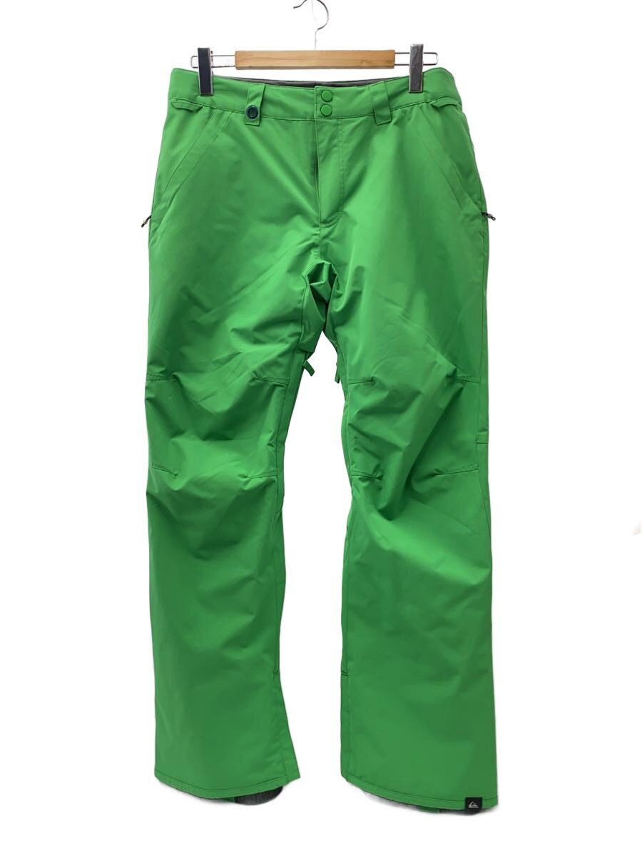 【中古】QUIKSILVER◆ウェアー/M/GRN【スポーツ】