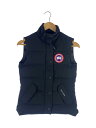 【中古】CANADA GOOSE ダウンベスト/XXS/ポリエステル/BLK/2832L/FREE STYLE VEST【レディースウェア】