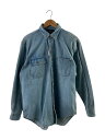 【中古】RRL◆長袖シャツ/M/デニム/IDG/ウォッシュ/ダブルポケット【メンズウェア】