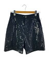 【中古】JUNYA WATANABE COMME des GARCONS◆AD2020/スパンコール/ハーフパンツ/M/ウール/BLK/JG-P032【レディー...