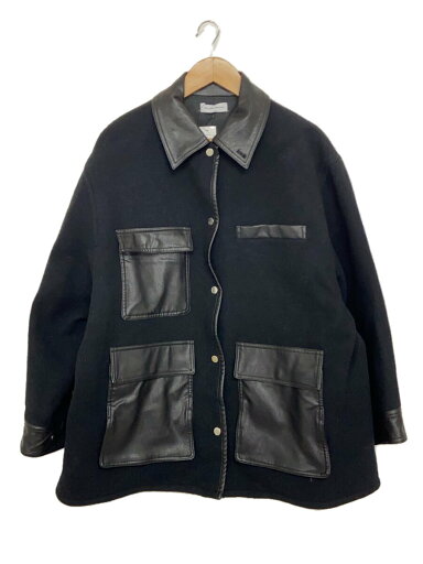 【中古】MAISON SPECIAL◆ジャケット/FREE/ウール/BLK/21222215301【レディースウェア】 【中古】MAISON SPECIAL◆ジャケット/FREE/ウール/BLK/21222215301【レディースウェア】