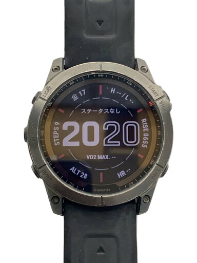 【中古】GARMIN◆腕時計/デジタル/BLK/fenix7X【服飾雑貨他】 【中古】GARMIN◆腕時計/デジタル/BLK/fenix7X【服飾雑貨他】