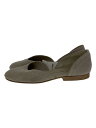 【中古】JURGEN LEHL◆フラットパンプス/23cm/GRY/J0121ESH08【シューズ】(4)