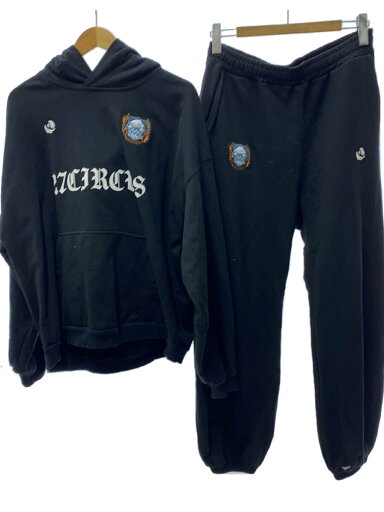 【中古】27circus/セットアップ/--/コットン/BLK【メンズウェア】 【中古】27circus/セットアップ/--/コットン/BLK【メンズウェア】